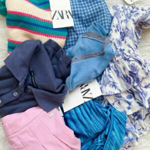 Zara clothing pallets.
