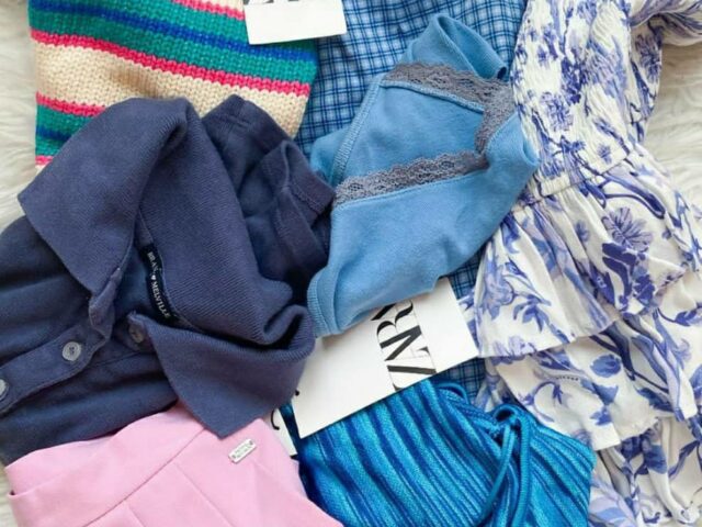 Zara clothing pallets.